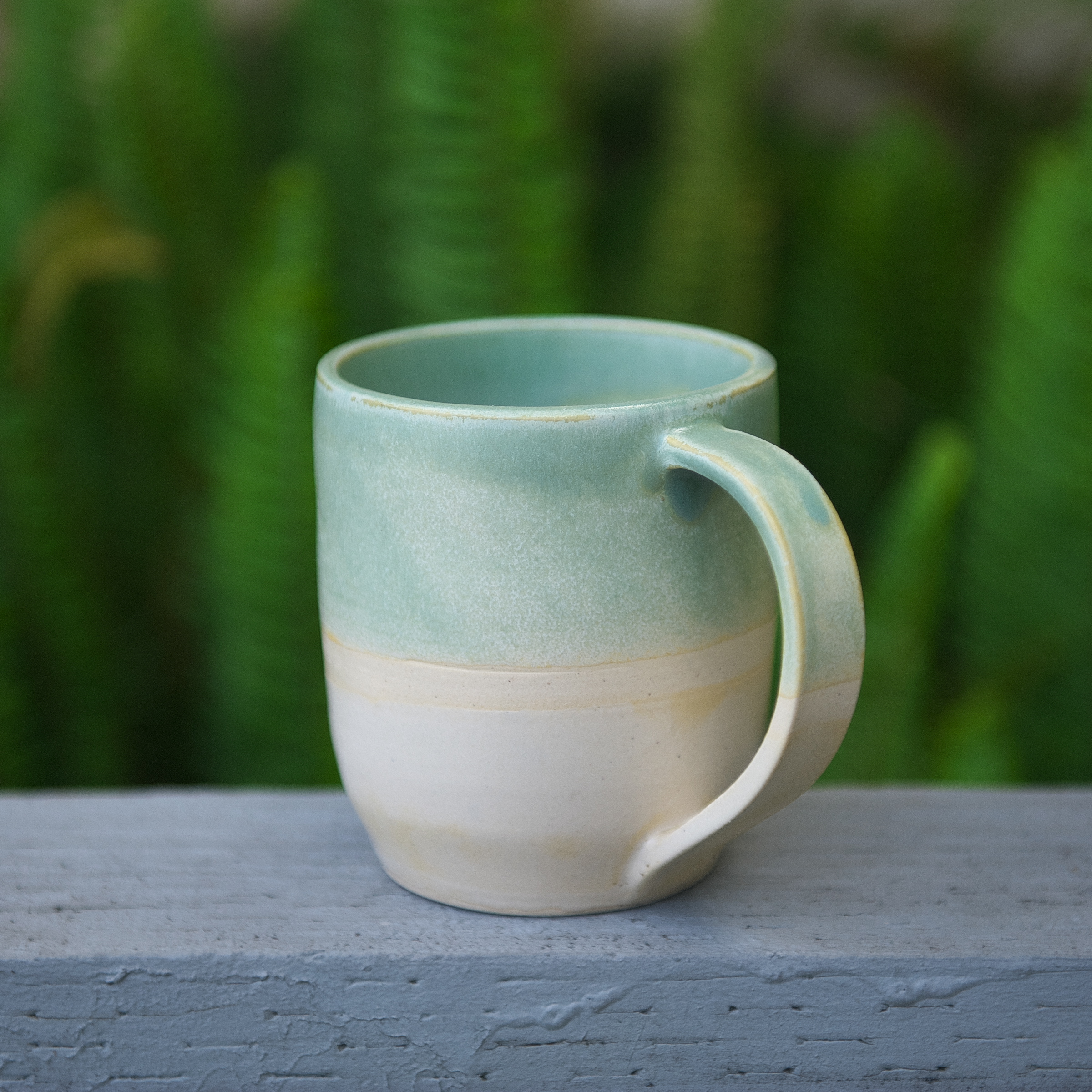 Sea Flower vessel with soft coral glaze